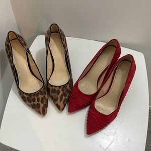 2 pairs of Nine West Suede size 8.5